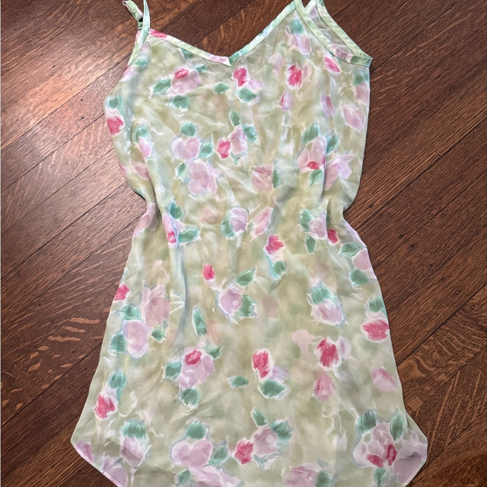Floral slip dress